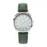 Titan 2639SL04 White Dial Analog Leather Strap watch for Women