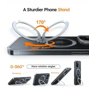 Gadgetoo Torras 360° Spin Stand Magsafe Case For Iphone 16 Pro Max
