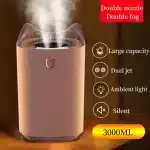 3000Ml Dual Jet Air Humidifier Atomizer Ultrasonic Aroma Diffuser
