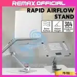 AZEADA OFFICIAL AZEADA Metal Stainless Steel Laptop Tablet Stand Laptop Holder 360 Rotating Tab Desktop Stand Laptop Bracket Adjustable LRT03