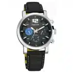 Fastrack 3227SL01 Fastfit Black Dial Leather Strap Watch - Image 2