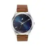 Fastrack 3308SL01 Stunners Quartz Analog Blue dial Leather Strap Watch for Men - Image 2
