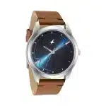 Fastrack 3308SL01 Stunners Quartz Analog Blue dial Leather Strap Watch for Men - Image 3