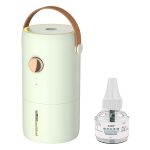 ATORSE® Electric Ultrasonic Pest Repellent Lamp USB with Pu Handle Defender Green