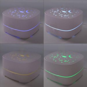 Gadgetoo Ubersweet® Essential Oil Diffuser Dc12V Ultrasonic Aroma Diffuser Sleep Beside Bed (Eu Plug)