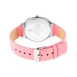 Fastrack 6280SL01 Pink Dial Leather Strap Watch - Image 4