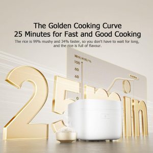 Gadgetoo Xiaomi Mijia Quick Cook Rice Cooker 4L Mfb08M