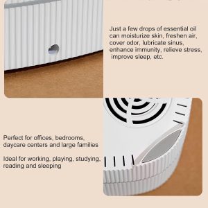 Gadgetoo Ubersweet® Essential Oil Diffuser Dc12V Ultrasonic Aroma Diffuser Sleep Beside Bed (Eu Plug)
