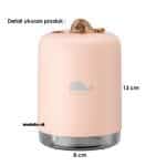 Humidifier Whale USB Diffuser H2O Aromatherapy 300ML Pelembap Udara - Putih - Image 6