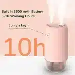 A213 Humidifier Rechargeable 400ml Air Freshener - Image 2