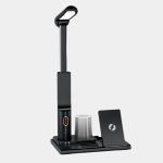 Azeada PD-X5 Multi-Function Wireless Charging Station Kit with Desk Lamp -Space Grey