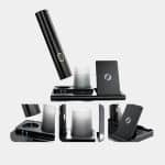 Azeada PD-X5 Multi-Function Wireless Charging Station Kit with Desk Lamp -Space Grey