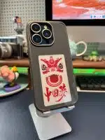 Caseimpec Ink Screen High-end Frosted Nfc Personalized Screen Projection SmartCase for iPhones