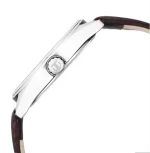 Titan 1866SL02 Workwear Brown Dial Leather Strap Watch for Men - Image 3
