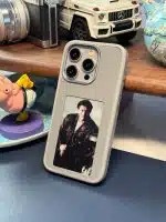 Caseimpec Ink Screen High-end Frosted Nfc Personalized Screen Projection SmartCase for iPhones