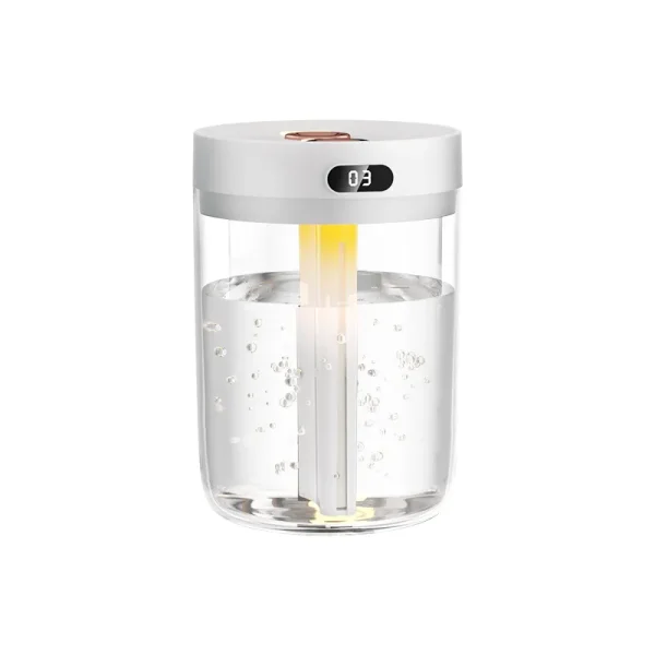 Desktop Mini Dual Spray Humidifier Usb Small Household Atomizer Office Bedroom Fog Volume Air Humidifier H8 Water Noise Diffuser