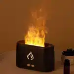 LA0630 Essential Oil Diffuser with Flame Effect - Black