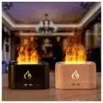 LA0630 Essential Oil Diffuser with Flame Effect - Black