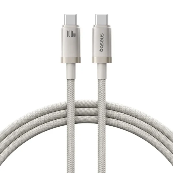 Baseus Cable PD 100W Type-C to Type-C Titanium Alloy Fast Charging Data Cable