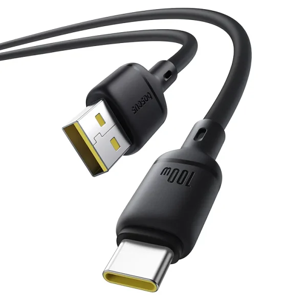 Baseus Silky Series Fast Charging Cable USB to Type-C 100W 1m