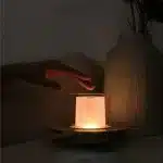 Candlelight Ambience Light Small Night Lamp Desk Lamp Bar Rechargeable Bedroom Decorative Table Lamp Romantic KT-C