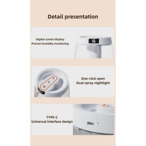 Gadgetoo Double Spray Humidifier (Jh-20H) Rs975 Gadgetoo Double Spray Humidifier (Jh-20H) Rs975