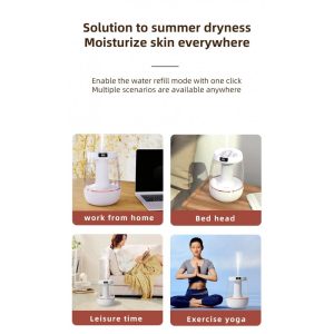Gadgetoo Double Spray Humidifier (Jh-20H) Rs975