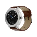 Fastrack 3121SL01 Quartz Analog Black Dial Leather Strap Watch for Men - Image 2