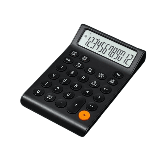 KACO Voice Calculator 12 Bit Alarm Clock Reminder Large Button Minimalist Business Calculator