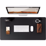 Large Size Leather Desk Pad Mouse Pad Non-Slip PU Leather Pad 90×43 cm