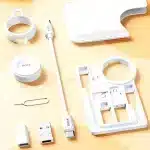 ROCK L14 Multifunctional Charging Cable Set Storage Box