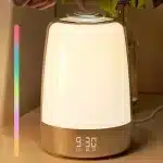 Sunrise RGB Alarm Clock Wake up LED Night Light Ambient Touch Bedsides Lamp