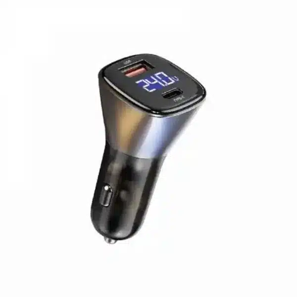 WiWU PC500 72W USB + Type-C Dual Ports Car Charger