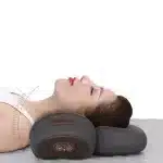 Hot Compress Vibration Cervical Pillow Spine Sleeping Neck Massager Heating Compress Relaxation Treatment