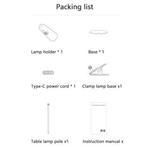 Gadgetoo Xiaomi Mijia Multifunctional Rechargeable Desk Lamp 3 In 1 Mjtd05Yl