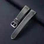 Genuine Leather Ultra Thin Watch Band for 22mm