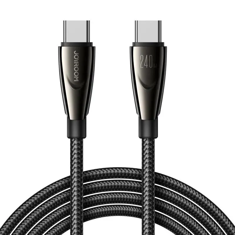 Joyroom-Pioneer-Series-Sa31-Cc5-Usb-C-To-Usb-C-Cable-240W-1-2M-3 Joyroom Pioneer Series Sa31-Cc5 Usb-C To Usb-C Cable 240W 1.2M - Image 1
