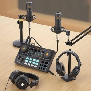 Gadgetoo Maono Maonocaster Lite Au-Am200 Portable All-In-One Podcast Production Studio