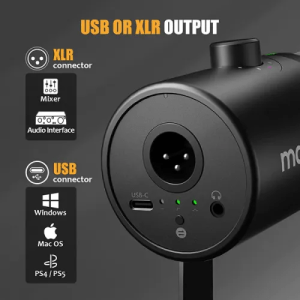 Gadgetoo Maono Pd400X Usb/Xlr Dynamic Microphone