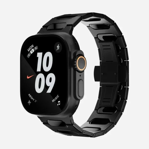 Premium Stainless Steel Titanium Band for Apple Watch 45 / 46 / 49mm