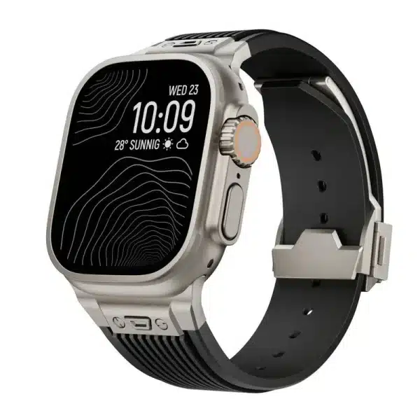 REDEFINE Sleek Luxury Streamlined Silicone Band for iWatch 44 / 45 / 49mm
