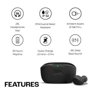 Gadgetoo Jbl Wave Buds In-Ear True Wireless Earbuds