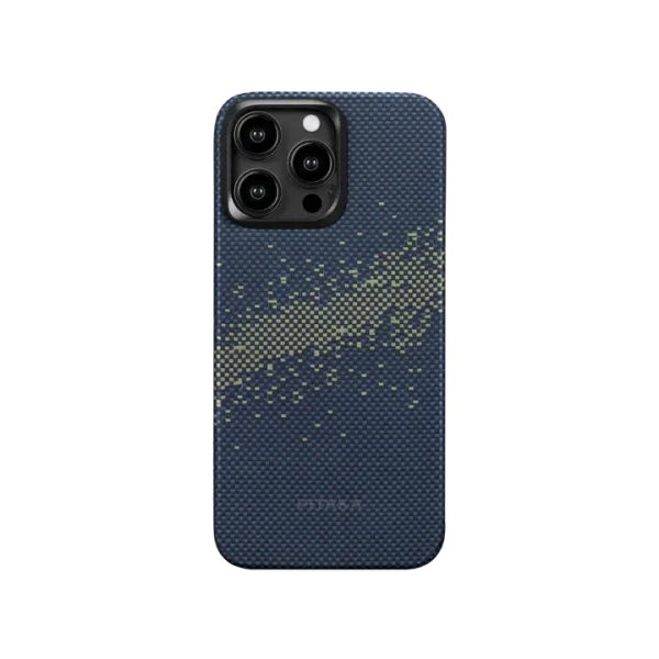 PITAKA StarPeak MagEZ Case 4 for iPhone 15 Pro / 15 Pro Max -1500D(Milk Way Galaxy)