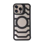 Frameless Carbon Fiber Texture Polycarbonte Camera Stand Case