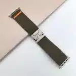 Luxury Elastic Fabric Nylon Loop Watch Strap for iWatch 45 / 46 / 49mm - Image 2