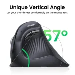 Ugreen Multi-mode Vertical Wireless Mouse MU008 (25444) - Image 2