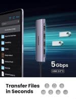 UGREEN 6-in-1 4K HDMI USB C Hub (20956) - Image 8