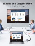 UGREEN 6-in-1 4K HDMI USB C Hub (20956) - Image 7