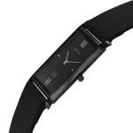 Titan Edge Slim Leather Strap Black Dial Analog Watch for Men 1043NL01 - Image 2