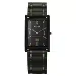 Titan Edge Slim Stainless Steel Strap Black Dial Analog Watch for Men 1043NM01